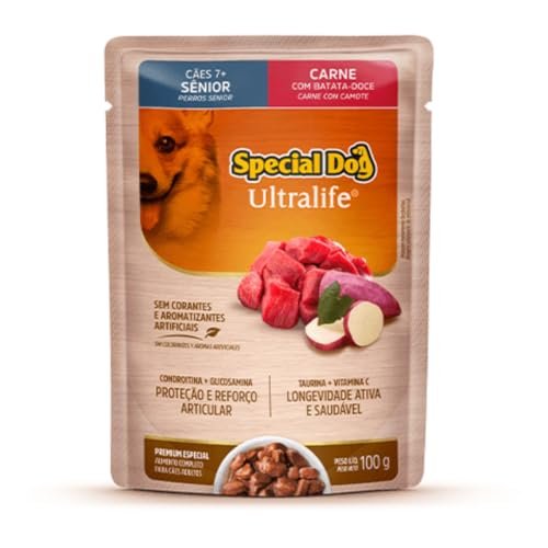 Sachê Special Dog Senior: Caixa com 12 unidades