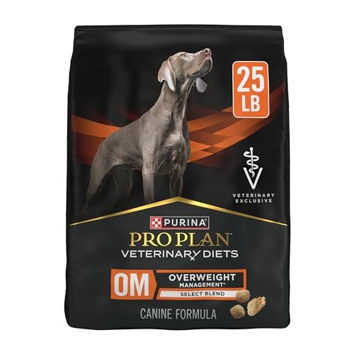 Purina Pro Plan Veterinary Diets OM Select Blend Overweight Management With Chicken Canine Formula Dry Dog Food - 25 lb. Bag
