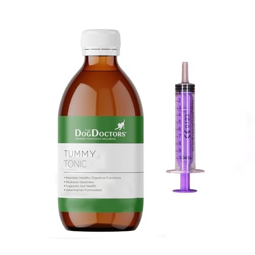 The Dog Doctors Tummy Tonic - Digestive Support Supplement - Helps Protect Against Loose Stools & Diarrhoea - Supports & Maintains Healthy Digestive Functions - Suitable For All Breeds & Sizes.